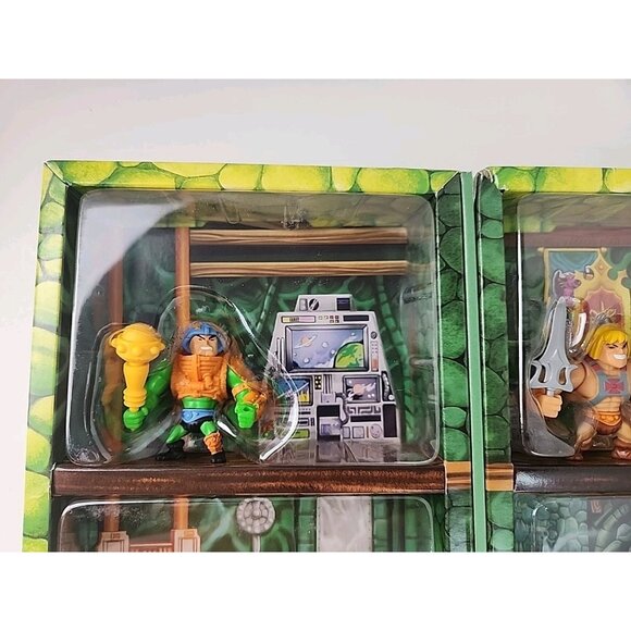 Mattel Masters of The Universe Eternia Mini Set Multipack Grayskull w/ Sleeve - Picture 7 of 10